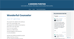 Desktop Screenshot of modernpuritan.com