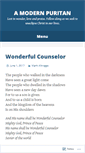 Mobile Screenshot of modernpuritan.com